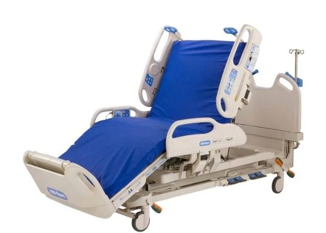 Cama hospitalaria semi-nueva certificada de grado hospitalario